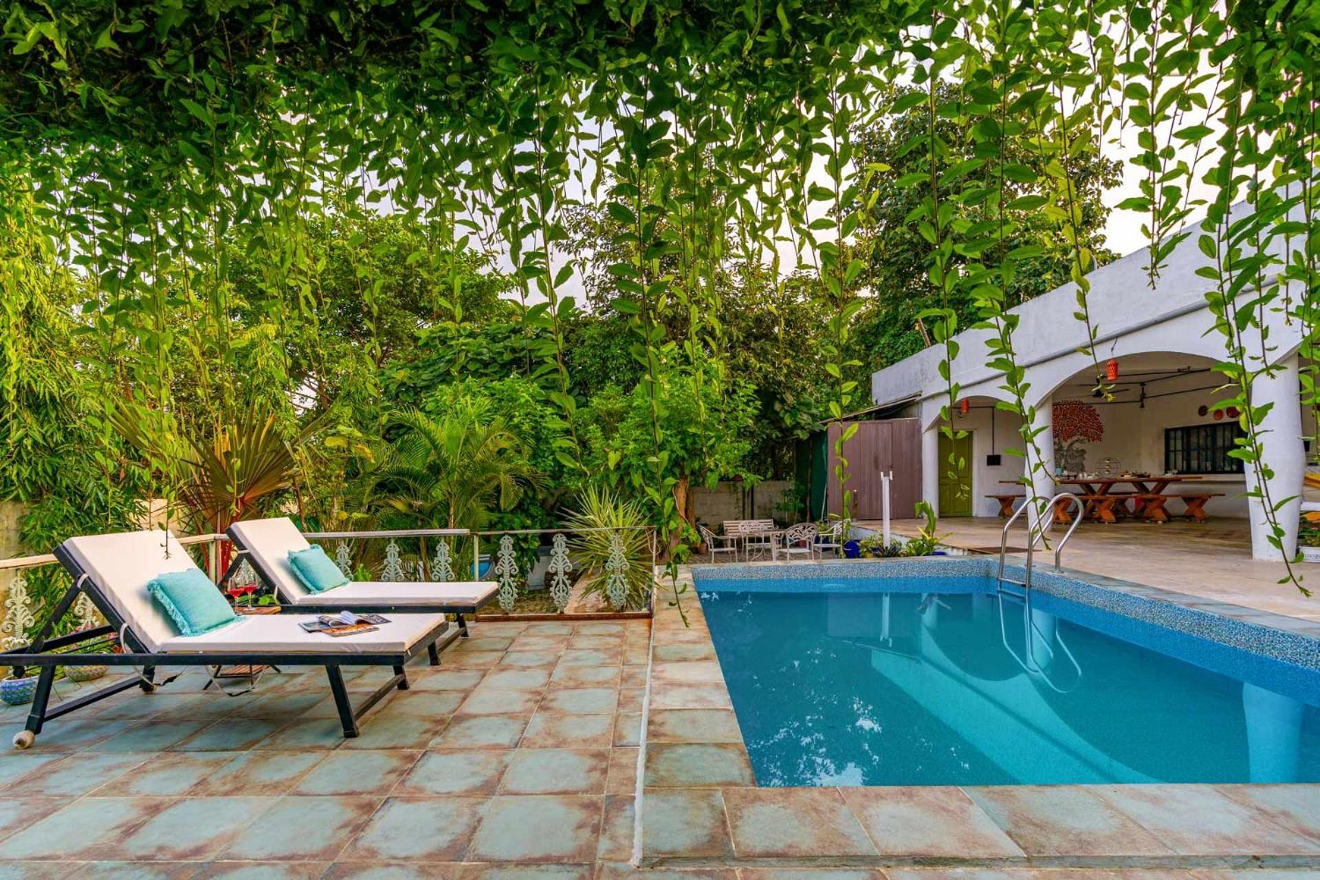 Stayvista'S Suman Vatika - Pench - Outdoor Pool, Jacuzzi, Rainshower & Terrace Khawāsa Esterno foto